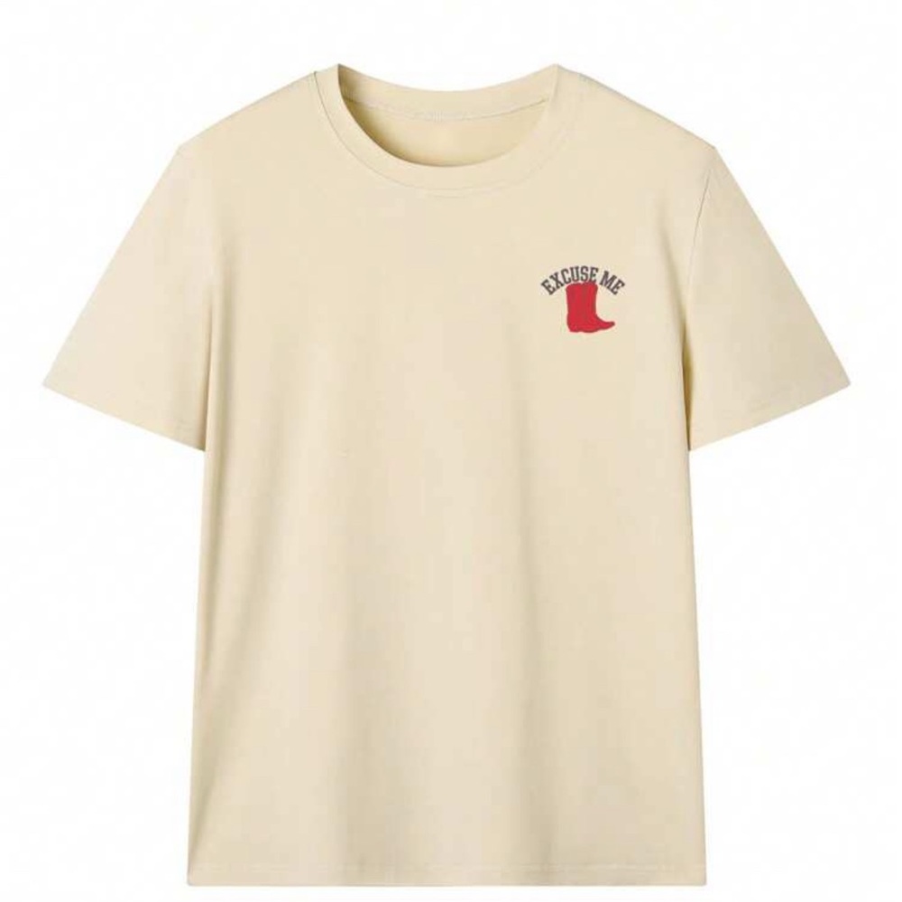 Cream Graphic Tee